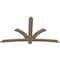 Ekena Millwork Davenport Smooth Timber Gable Bracket, Douglas Fir, 84"W x 49"H x 1 1/2"D x 5 1/2"F, 14/12 Pitch GBW084X49X0206DAV00SDF - alternate 5